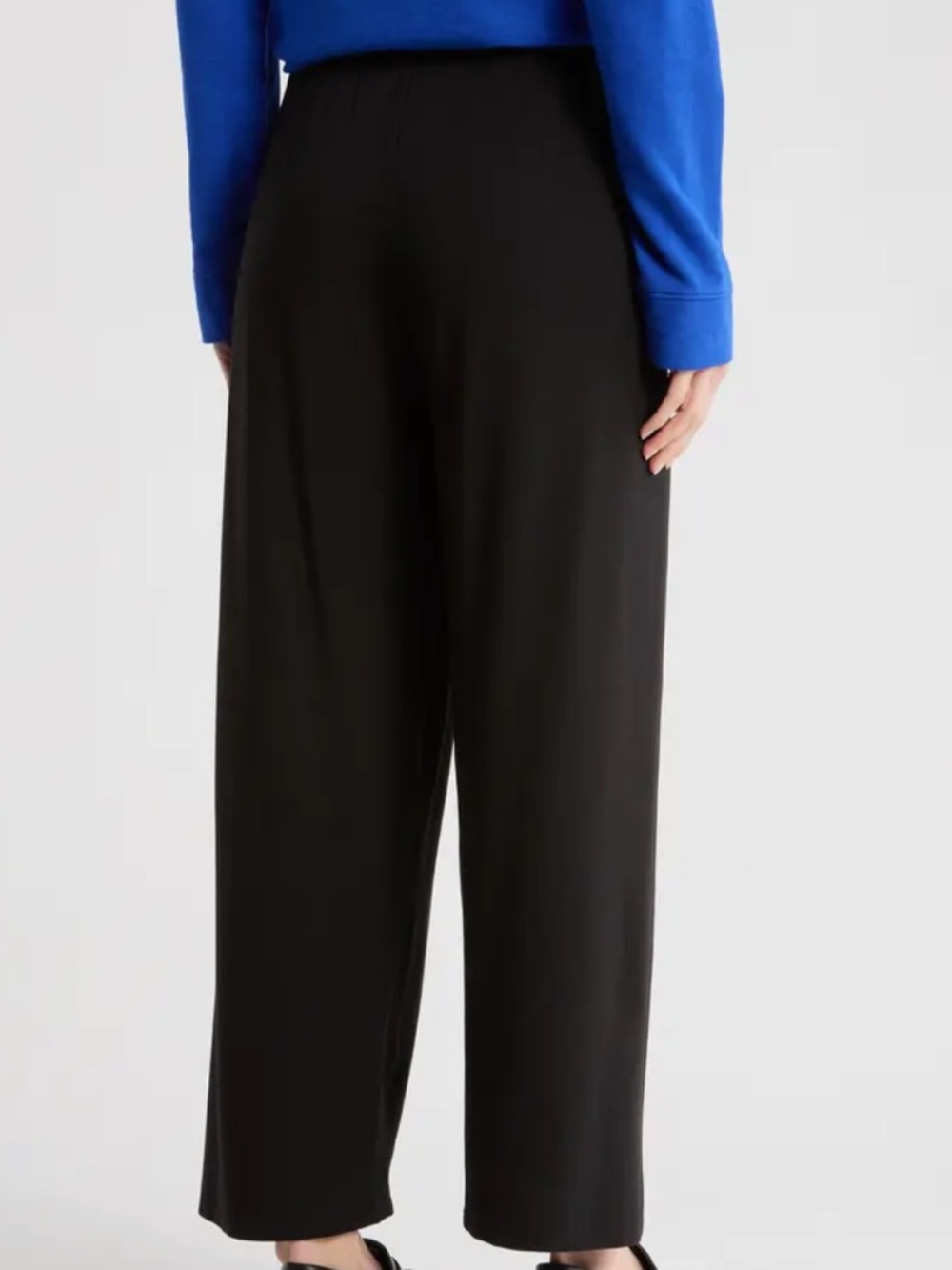 NWT EILEEN FISHER Straight Leg Ankle Pants Size M $138 MSRP
